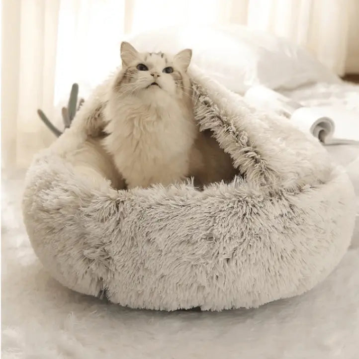 Coussin pour chat fluffy