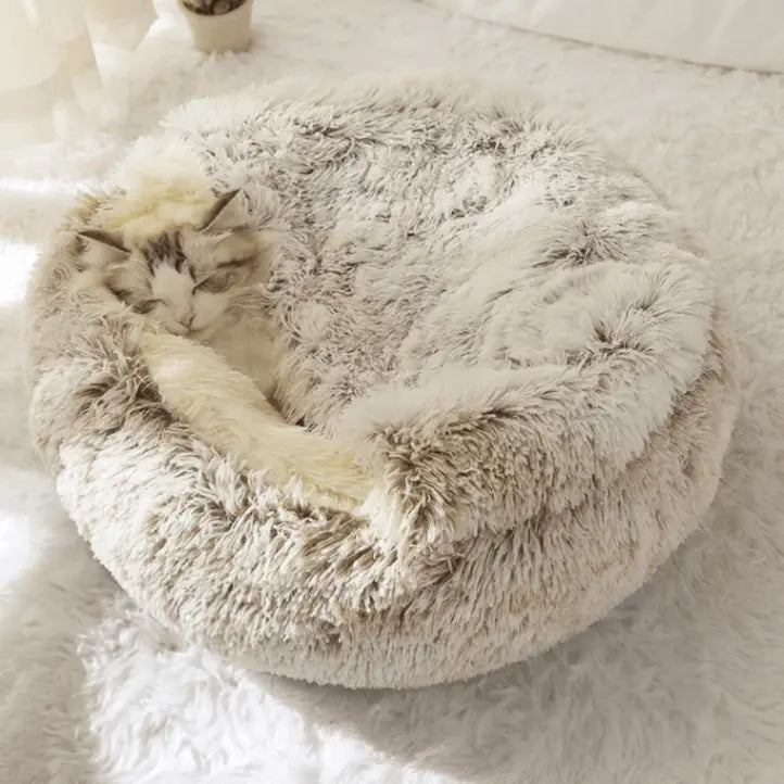 Coussin pour chat fluffy